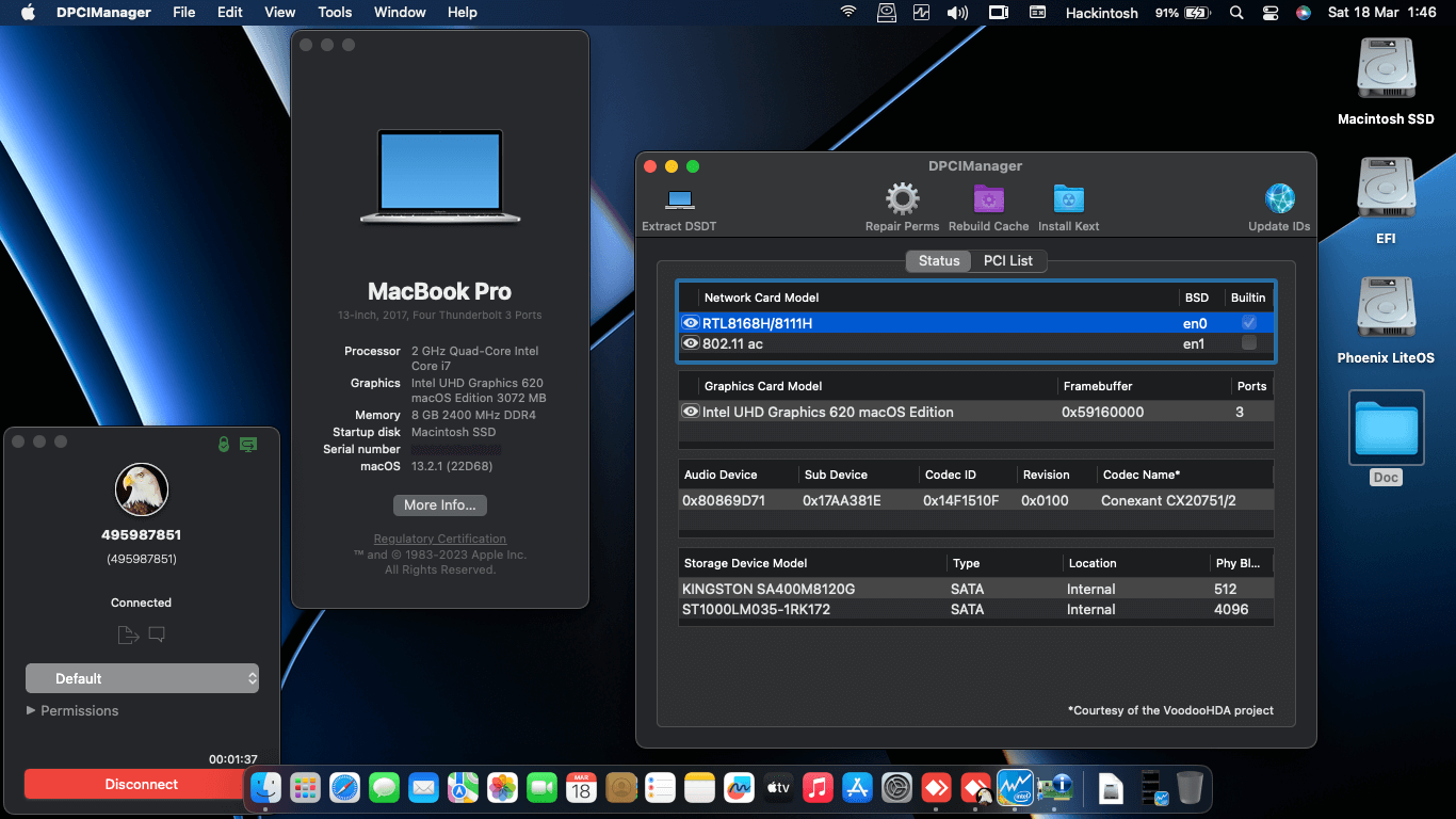 Lenovo Ideapad V330 14IKB 4th [KabyLake R   Intel UHD 620 + I2C]   OpenCore 1
